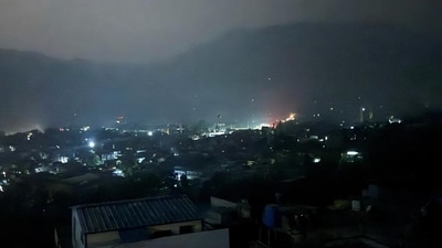 Operation Sindoor: A city view of Muzaffarabad in Pakistan-occupied Kashmir on May 7. (HT_PRINT) Operation Sindoor: A city view of Muzaffarabad in Pakistan-occupied Kashmir on May 7. (HT_PRINT)