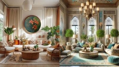 Home decor and interior design experts reveal the new “it” colours of 2025 that are anything but loud. (Images by Pinterest) Home decor and interior design experts reveal the new “it” colours of 2025 that are anything but loud. (Images by Pinterest)