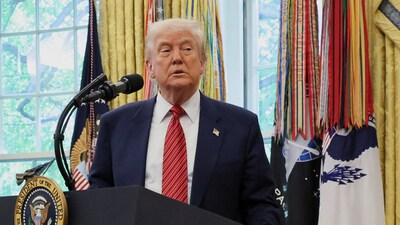 US President Donald Trump wants to 'help' India and Pakistan. (REUTERS)