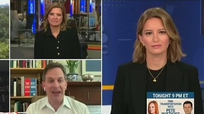 MSNBC guest Stephen Marche accused President Trump of inciting a possible military conflict between the longstanding partners. (MSNBC ) MSNBC guest Stephen Marche accused President Trump of inciting a possible military conflict between the longstanding partners. (MSNBC )