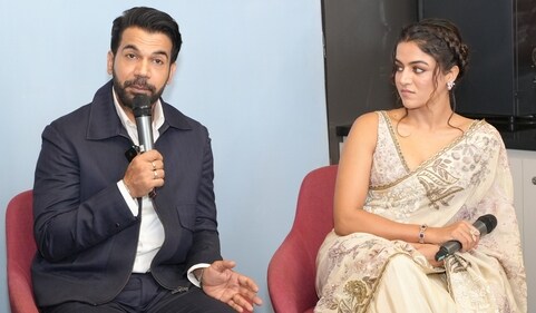 Rajkummar Rao and Wamiqa Gabbi ((Photo: Anurag Mehra/HT)) Rajkummar Rao and Wamiqa Gabbi ((Photo: Anurag Mehra/HT))
