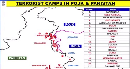 Operation Sindoor targeted nine different locations in Pakistan and PoK (PIB/X) Operation Sindoor targeted nine different locations in Pakistan and PoK (PIB/X)
