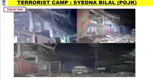 The camp has been linked to terrorist organisation Jaish-e-Mohammad (PIB/X) The camp has been linked to terrorist organisation Jaish-e-Mohammad (PIB/X)