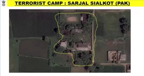The camp has been linked to terrorist organisation Jaish-e-Mohammad (PIB/X) The camp has been linked to terrorist organisation Jaish-e-Mohammad (PIB/X)