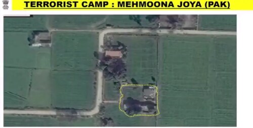 The Mehmoona Joya terror facility at Sialkot is concealed in a health centre (PIB/X) The Mehmoona Joya terror facility at Sialkot is concealed in a health centre (PIB/X)