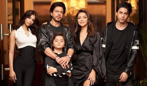 Shah Rukh Khan and family Shah Rukh Khan and family