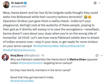 NRI netizens troll Hania Aamir and Mahira Khan NRI netizens troll Hania Aamir and Mahira Khan