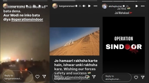 Kangana and Akshay tweeted about the operation.