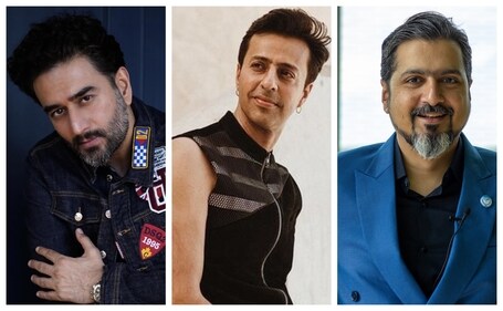 Shekhar Ravjiani, Salim Merchant and Ricky Kej (Photos:   Instagram)