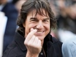Tom Cruise poses for the photographers upon his arrival to promote his latest movie "Mission: Impossible - The Final Reckoning," at the Gimpo Airport in Seoul, South Korea, Wednesday, May 7, 2025. AP/PTI 