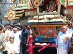 Special prayers were held at a Bengaluru temple by Karnataka government. Special prayers were held at a Bengaluru temple by Karnataka government.