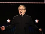  File photo of Jackie Chan at the 30th Annual Critics Choice Awards in February.