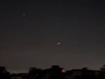 Red projectiles were seen in the sky soon before locals heard the explosions in Jammu.