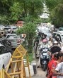 One of the key concerns highlighted was the illegal encroachment of roads in areas like Qaiserbagh and Lalbagh, which have effectively turned into unauthorized garages, causing persistent traffic jams. (File Photo) One of the key concerns highlighted was the illegal encroachment of roads in areas like Qaiserbagh and Lalbagh, which have effectively turned into unauthorized garages, causing persistent traffic jams. (File Photo)