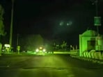 A vehicle moves on a road during blackout amid escalating tensions between India and Pakistan, in Kutch district, Gujarat, Thursday, May 8, 2025. A vehicle moves on a road during blackout amid escalating tensions between India and Pakistan, in Kutch district, Gujarat, Thursday, May 8, 2025.