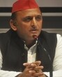 Samajwadi Party president Akhilesh Yadav was addressing a press conference in Lucknow. (HT file)