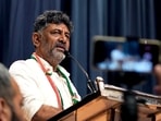 Karnataka deputy CM DK Shivakumar. Karnataka deputy CM DK Shivakumar.