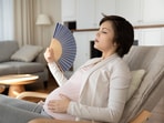 Pregnant women need to stay well protected with appropriate diet and stay in cool environments to stay safe this summer. Pregnant women need to stay well protected with appropriate diet and stay in cool environments to stay safe this summer.