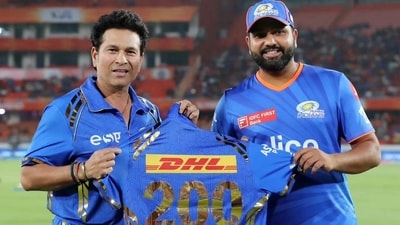 Sachin Tendulkar congratulated Rohit Sharma on his Test career after the latter announced his retirement from Test cricket. (MI)