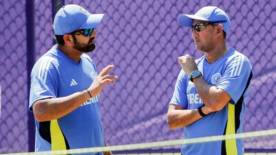 India's skipper Rohit Sharma with BCCI Chief Selector Ajit Agarkar (Surjeet Yadav) India's skipper Rohit Sharma with BCCI Chief Selector Ajit Agarkar (Surjeet Yadav)