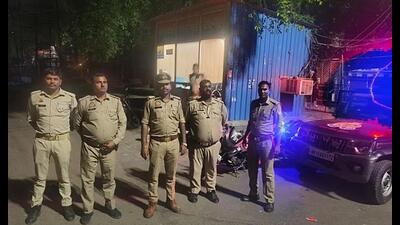 As part of heightened security measures, police deployment is being planned to monitor suspicious activities. (HT photo) As part of heightened security measures, police deployment is being planned to monitor suspicious activities. (HT photo)
