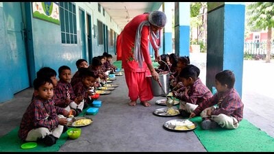 DEO had ordered an inquiry in January into mismanagement of food grain stock at the school. (HT File Photo) DEO had ordered an inquiry in January into mismanagement of food grain stock at the school. (HT File Photo)