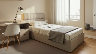 The coliving segment is set to add one million beds by 2030 in India, up from around 0.3 million beds currently, according to a report by Colliers India. (Representational Image) (AI-generated image made with Gemini) The coliving segment is set to add one million beds by 2030 in India, up from around 0.3 million beds currently, according to a report by Colliers India. (Representational Image) (AI-generated image made with Gemini)