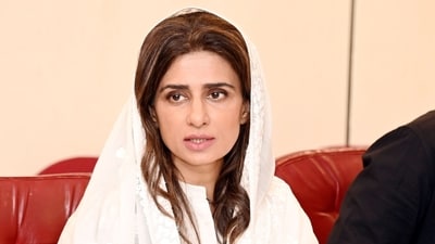 Former Pakistan foreign minister, Hina Rabbani Khar. (X) Former Pakistan foreign minister, Hina Rabbani Khar. (X)