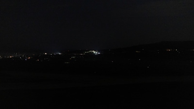 A city view during the blackout amid  Pakistan attack in Jammu, May 8, 2025. (REUTERS)