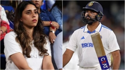 Ritika Sajdeh reacts to Rohit Sharma's Test retirement (BCCI/AP)