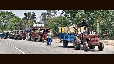 Over the past 48 hours, villagers have moved their families, valuables and livestock to safer areas amid fears of cross-border shelling or retaliation. (HT) Over the past 48 hours, villagers have moved their families, valuables and livestock to safer areas amid fears of cross-border shelling or retaliation. (HT)