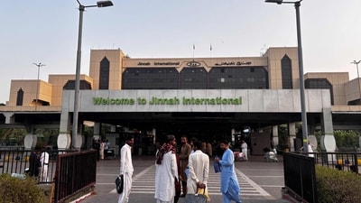 The Karachi airport, also called Jinnah International airport, is reportedly still operational. (File/AFP) The Karachi airport, also called Jinnah International airport, is reportedly still operational. (File/AFP)