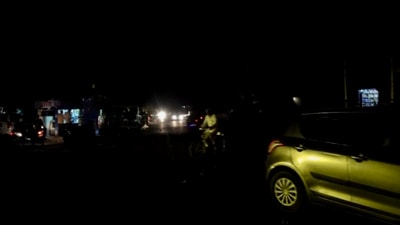 A blackout has been enforced in parts of Punjab, Rajasthan and Jammu and Kashmir after a Pakistani drone attack was intercepted by India's drone system (PTI) A blackout has been enforced in parts of Punjab, Rajasthan and Jammu and Kashmir after a Pakistani drone attack was intercepted by India's drone system (PTI)