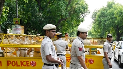Delhi police have increased security amid rising tensions between India and Pakistan. (Hindustan Times) Delhi police have increased security amid rising tensions between India and Pakistan. (Hindustan Times)