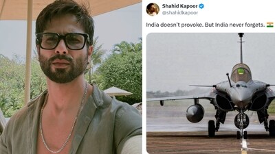 Shahid Kapoor edits his post for Operation Sindoor Shahid Kapoor edits his post for Operation Sindoor