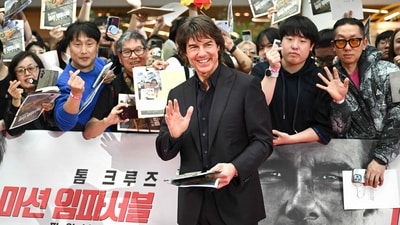 Nothing ever really ends in the land of franchise filmmaking, but the “final” in the title suggests this could actually be Tom Cruise’s last ride as Ethan Hunt. Even if it isn’t, audiences can trust it’ll be full of death-defying spectacles worthy of the big screen. (AFP) Nothing ever really ends in the land of franchise filmmaking, but the “final” in the title suggests this could actually be Tom Cruise’s last ride as Ethan Hunt. Even if it isn’t, audiences can trust it’ll be full of death-defying spectacles worthy of the big screen. (AFP)