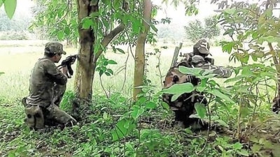 The deceased have been identified as reserve sub-inspector (RSI) Ranadheer and constables Sandeep and Pawan Kalyan (Representational image) The deceased have been identified as reserve sub-inspector (RSI) Ranadheer and constables Sandeep and Pawan Kalyan (Representational image)