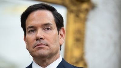 Marco Rubio, US secretary of state, during a swearing-in ceremony in the Oval Office of the White House in Washington, DC, US, on Tuesday, May 6, 2025. (Bloomberg) Marco Rubio, US secretary of state, during a swearing-in ceremony in the Oval Office of the White House in Washington, DC, US, on Tuesday, May 6, 2025. (Bloomberg)