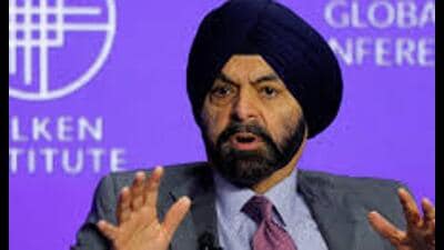 World Bank president Ajay Banga. (HT file) World Bank president Ajay Banga. (HT file)