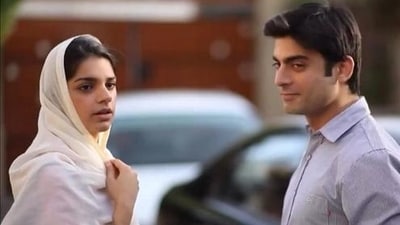 A still from Zindagi Gulzar Hai, a popular Pakistani series that was watched in India as well. A still from Zindagi Gulzar Hai, a popular Pakistani series that was watched in India as well.