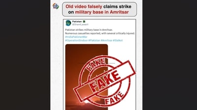 PIB’s fact check unit labelled the post as “fake” and called it “Pakistan Propaganda Alert”. (X/@PIBFactCheck) PIB’s fact check unit labelled the post as “fake” and called it “Pakistan Propaganda Alert”. (X/@PIBFactCheck)