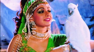 Raghavendra Rao's socio-fantasy film Jagadeka Veerudu Athiloka Sundari is re-releasing in theatres in 2D and 3D on May 9. Raghavendra Rao's socio-fantasy film Jagadeka Veerudu Athiloka Sundari is re-releasing in theatres in 2D and 3D on May 9. 