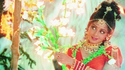 In a recent conversation while promoting the film, Chiranjeevi said that no one but Sridevi could've been the ‘atiloka sundari’ even if he could've been replaced. In a recent conversation while promoting the film, Chiranjeevi said that no one but Sridevi could've been the ‘atiloka sundari’ even if he could've been replaced.