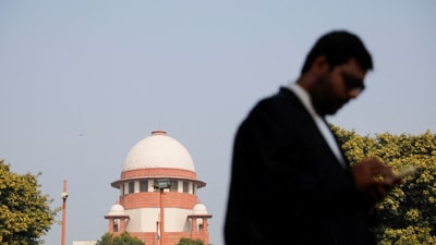 Along with the panel's report, the CJI also shared the response of Justice Varma. (REUTERS)