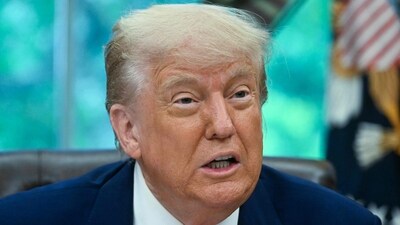 Trump announced the US-UK deal on Thursday (AFP) Trump announced the US-UK deal on Thursday (AFP)