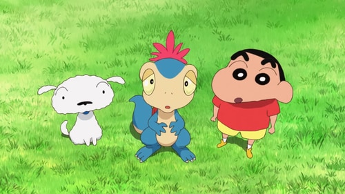 A still from Shinchan: Our Dinosaur Diary