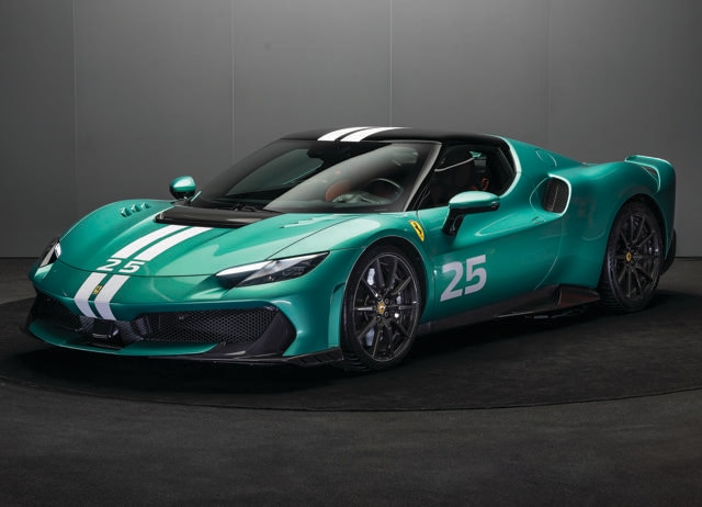 The car packs 880 horsepower, which makes it the most powerful rear-wheel-drive Ferrari.