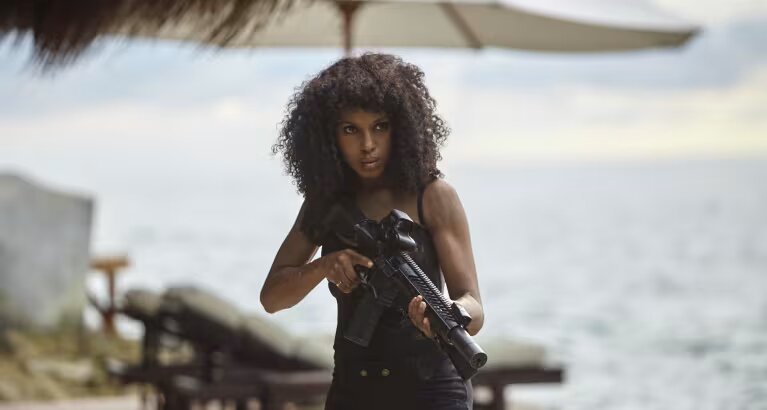 Kerry Washington in a still from Shadow Force