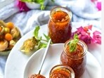 Cape gooseberry marmalade by Chef Sandhya Gupta Cape gooseberry marmalade by Chef Sandhya Gupta