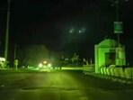 A vehicle moves on a road during blackout amid escalating tensions between India and Pakistan, in Kutch district, Gujarat. A vehicle moves on a road during blackout amid escalating tensions between India and Pakistan, in Kutch district, Gujarat.